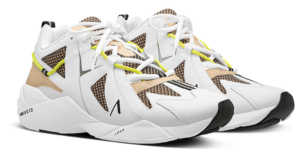 ARKK Collection Tuzon Leather W13 | White Nude | Men Tuzon